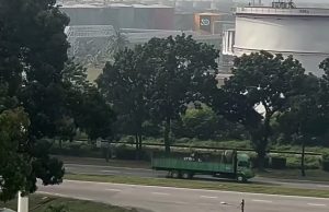 Tular video polis kejar lori dicuri, pandu lawan arus