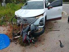 Guru Kolej Vokasional maut motosikal dirempuh SUV
