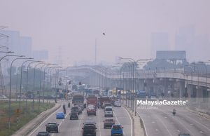 Jerebu di Johan Setia dan Shah Alam
