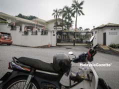 Belum ada kepulangan Bossku di rumah Jalan Langgak Duta