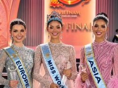 Taanusiya raih tempat ketiga Miss World 2026