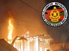 4 rumah, surau di Kampung Datuk Keramat terbakar