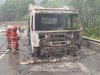 Kepala lori tangki terbakar, punca sesak di Lebuhraya Karak