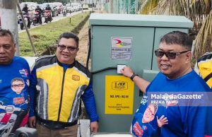 Penduduk lega Ab Rauf ‘hidupkan’ lampu isyarat di simpang empat Pengkalan Balak