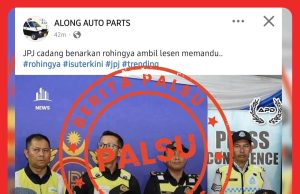 Dakwaan Tular “JPJ Cadang Benarkan Rohingya Ambil Lesen Memandu” Palsu #MGFlash