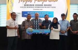 Blok baharu asrama SMK Majakir tingkat 300 kapasiti murid
