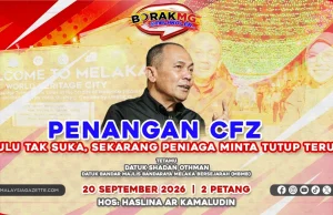 Penangan CFZ: Dulu Tak Suka, Sekarang Peniaga Minta Tutup Terus!