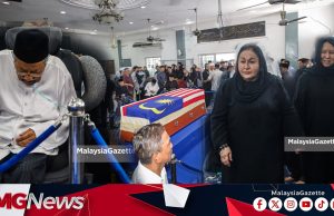 Tun Jeanne, Rosmah Ucap Salam Takziah Kepada Tun Mahathir