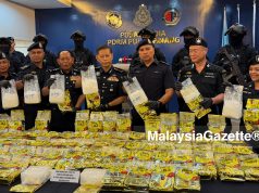 Sindiket rentas Malaysia-Thailand tumpas, 252.2kg syabu dirampas