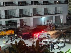 Pekerja tapak binaan kondominum maut terjatuh dari tingkat 25