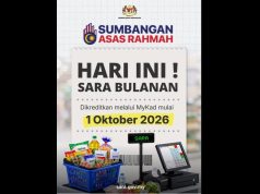 Bantuan SARA bulanan mula dikredit ke MyKad penerima hari ini – MOF